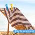 JABINCO Beach Towel Clips Chair Clips Towel Holder,Plastic Clothes Pegs Hanging Clip Clamps, Yellow,Blue,Green,red (Pack of 8)...