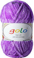 golo Chenille Yarn for Baby Blanket Yarn 3.5 oz Soft Chenille Yarn for Hand Knitting (3.3oz, Purple-02)......