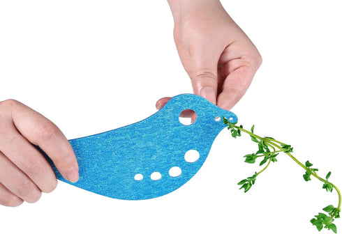 Herb Stripper - Efficient Leaf Remover for Kale, Chard, Collard Greens | Multi-functional Herb Leaf Stripper | LooseLeaf Kitchen Gadget for Leafy ...