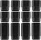 Kantek Additional Leg Set for MS400-MS500 Series Monitor Stands, Set of 12 Legs (MS499), Black...