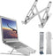 Gshine Ergonomic Aluminum Laptop Stand, Foldable Computer Riser, Laptop Riser Notebook Holder, Compatible with MacBook Air Pro, Dell XPS, Lenovo 1...