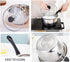 Sauce Pan with Lid Stainless Steel cookware 1.3 Quart Long Handle Milk Pot cookware Works for Home Kitchen Restaurant Dishwasher Safe (1.3 Quart)...