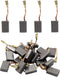 20 Pcs Carbon Motor Brushes, 15mmx10mmx5mm Electric Motor Carbon Brushes Replacement for Repair Power Tools Part(Style A)...