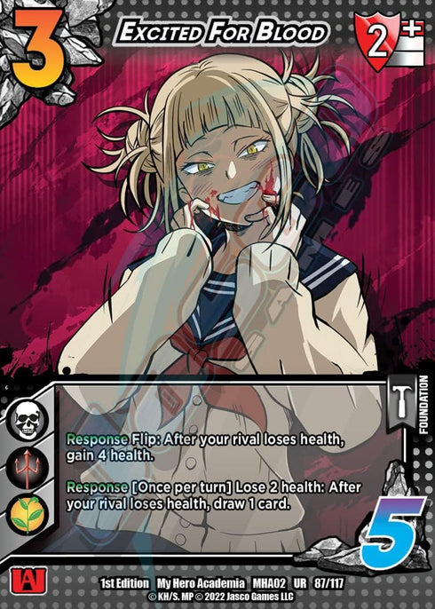 Jasco Games My Hero Academia Collectible Card Game Series 2 Crimson Rampage Deck-Loadable Content | Trading Card Game for Adults and Teens | Ages ...