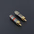 WJSTN-020 RCA to RCA Audio Cable, 1RCA Male to 1RCA Male Stereo Audio Cable Converter, Digital Stereo Audio Cable for subwoofer, Home Theater, hig...