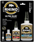 Rhino Glue Gel, Heavy Duty 40 Gram Clear...