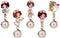 Avaner Nurse Watches Cute Cartoon Design Clip-on Fob Watches Analog Quartz Hanging Lapel Watches for Women (5 Pcs)...