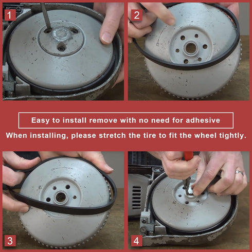 2 PCS 45-69-0030 Blade Pulley Tire Compact Bandsaws Replacement for Milwaukee Pulley Tires 6242-6 2629-20 6230 6232-20 6232-6 6225 AO2807 6238N 62...