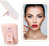 Lighted Makeup Mirror with Lights, Vanity Mirror with LED Brightness Adjustable Portable USB Rechargeable, Light Up Tabletop Cosmetic Compact Mirr...