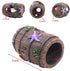 Small Broken Barrel Aquarium Decorations Betta Cave Hideaway Tunnel Log for Fish Tank (1 Piece)...