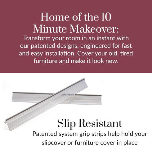 SureFit Tuck Tight for Chair (3 Strips)...