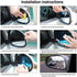 12Pcs Car Rearview Mirror Film, LeeLoon Anti Fog Anti Glare Anti Scratch Anti Mis Rainproof Waterproof HD Nano Clear Protective Sticker Film for C...