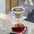 HARIO V60 VDGR-01-B Heat Resistant Glass Transparent Dripper, 01, For 1 to 2 Cups, Black, Made in Japan...