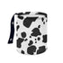 Cow Print Car Garbage Can Waste Basket for Cars - Back Seat, Floor, or Hanging Headrest Car Accessories Interior Road Trip Essentials...