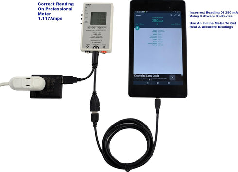 Proxicast Premium 8mm Extra Long Tip USB 2.0 Micro-USB Male - to - USB A Male Cable - 6 ft Length - Heavy 22 AWG Gauge - Fast Charge + Data for Th...