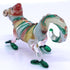 Chameleon Miniature Hand Blown Glass Art Figurines Animals Collectible Gift Home Decorate (3" Red Green)...