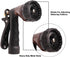 GREEN MOUNT Water Hose Nozzle Spray Nozzle, Metal Garden Hose Nozzle with Adjustable Spray Patterns, Perfect for Watering Plants, Washing Cars...