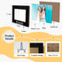 Wooden Photo Frame Friendship Gifts for Friends Bestie Woman BFF, Wooden Photo Frame with Iron Stand for Tabletop or Desktop Display, Home Table D...