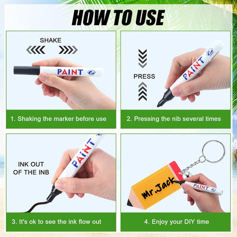 12 Pcs Back to School Gifts Bulk for Teachers Inspirational Pencil Keychains Appreciation Gift DIY Keychains Charms with Tassel Acrylic Key Rings ...