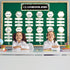 116pcs Eucalyptus Classroom Jobs Bulletin Board Set Classroom Teacher's Helper Charts Eucalyptus Cutouts Name Plates Kits Decorations for Bulletin...