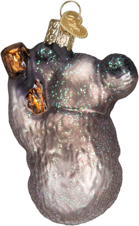 Old World Christmas Koala Bear Glass Blown Ornaments for Christmas Tree...