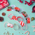 FEPITO 300 Pcs Festive Paper Chains Merry Christmas Craft Paper Chains for Christmas and Festive Party Decorations,10 Style...