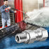 Boltigen Pressure Washer Swivel, 3/8 NPT Thread Pressure Washer Stainless Steel Swivel Joint Fittings, 360°Degree Kink Free Connector, 5000 PSI...
