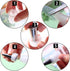 BronaGrand 10pcs Plastic Standard Couplers Pipe Tip Coupler Cake Decorating Couplers for Icing Nozzles,White...