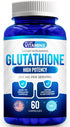 We Like Vitamins Glutathione 500mg Per Serving | Manufactured in USA | 60 Glutathione Capsules | Highly Bioavailable Reduced Glutathione Supplemen...