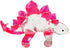 Garden Deco Glow in The Dark Pink Stegosaurus Hand Blown Art Glass Figurine Ornament Sculpture...