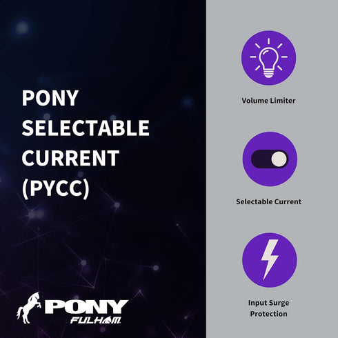 Fulham Lighting PYCC-1M1UNV055S-30L 30-watt Selectable Current Fulham Pony LED Driver, White...