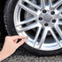 4 Pack Double Seal Valve Stem Caps, Double Seal Flow Through Valve Stem Cap, Inflate Thru for High Pressure Truck Car RV Semi Bus, Tires with 4 Ti...