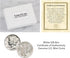 American Coin Treasures Silver Mercury Dime Silvertone Coin Pendant with 18" Cable Chain Necklace, Genuine and Elegant Keepsake Jewelry for Women,...