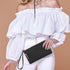 Women's Wristlet Clutch, Leather Double Zipper Phone Clutch Wallet Large Capacity...