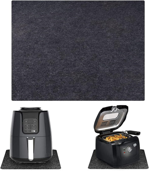 Heat Resistant Mat for Air Fryer with Kitchen Appliance Sliders Function, 1 Pcs Kitchen Countertop Heat Protector Mat Kitchen Hot Pads for Air Fry...