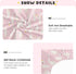Fitted Crib Sheets Pink Cute Swan Animals Stretchy Portable Playard Sheets for Baby Toddler, Breathable Soft Mini Crib Mattress 39 x 27 in for Boy...