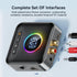 M10 RGB Upgraded Bluetooth 5.4 Audio Receiver Transmitter for TV Home Stereo/Speakers Bluetooth Audio Adapter with Display, USB, RCA, 3.5 mm AUX, ...