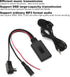 Bluetooth Aux Adapter? Bluetooth Aux Cable Audio Visual Equipment? Bluetooth 5.0 Aux Cable Adapter With Microphone Handsfree Fit For Alpine Cda-98...