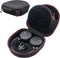 Digicharge Carry Case for Sony WH-CH520 / WH-CH510 / MDR-ZX110, JBL Tune 520BT / 510BT Headphones Wireless Bluetooth Flat Folding On-Ear, Protecti...