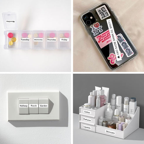 SUPVAN Label Makers E10 Mini Bluetooth Label Printer Wireless Labeler Label Maker Machine Multiple Templates Available Labelmaker for Office Organ...