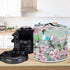 Hummingbird Light Pink Peach Blossom Rice Cooker Cover for 3Qt Instant Pot Crockpot Cover Dust Cover Air Fryer Storage Cover with Handle and Pocke...