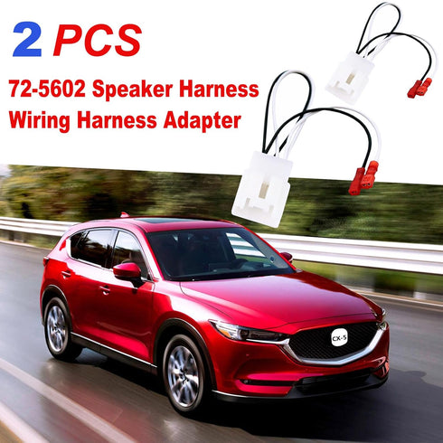72-5602 Car Replacement Door Speaker Wiring Harness Plug Connector for 2011-2021 Ford F-150 Fusion Escape Focus Bronco Mustang Mondeo MK4 Mazda 2 ...