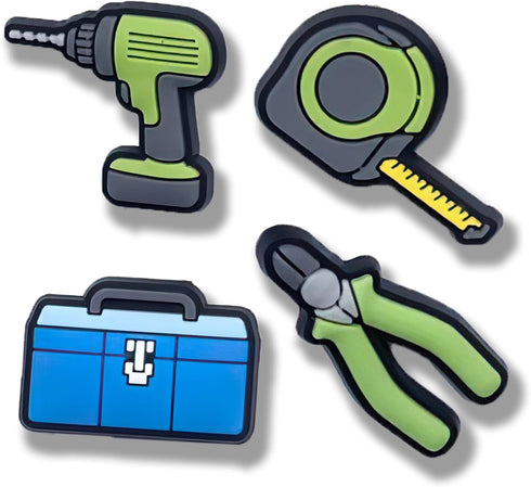 11 Pcs Repair Tools Shoe Charms, Shoe Decoration Party Gifts For Boys, Girls, Kids, Women. (11Pcs Repair)...
