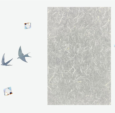 80 Sheets 11"x6.7" Mulberry Paper,Handmade Origami Paper Natural Fiber Rice Paper Sheets for Decoupage Paper,DIY Art Crafts(28x17cm)...