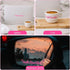 4pcs Hello Beautiful Rearview Mirror Decal, Rearview Mirror Decal Stickers Easy to Remove Car Mirror Decal Stickers Vanity Mirror Stickers for Wom...