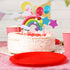 15 Pieces Rainbow Cake Decorations Rainbow Cake Toppers for Birthday Decorations Wedding Party Favors Supplies...