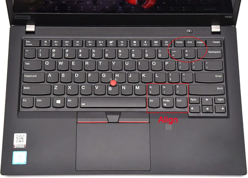 Keyboard Cover Compatible for Lenovo Thinkpad X1 Carbon 14" 5th/6th/7th/8th Gen 2020-2017, ThinkPad X1 Yoga 14" 3 4 5, Thinkpad T14 T480s A475 L46...