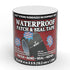 Flexible Rubberized Waterproof Tape, 4 in x 5 ft Patch & Seal Tape for Leaks, Working Underwater, Indoor Outdoor Use - Home RV Roof Plumbing and P...