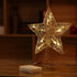 Christmas Tree Topper LED Star Battery Operated Treetop Decoration (Gold)...