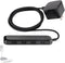 UltraPro Wall Charger, 4 Port USB Charger, 6 Ft Cord, Multi USB Charger Station, Black, 54734......